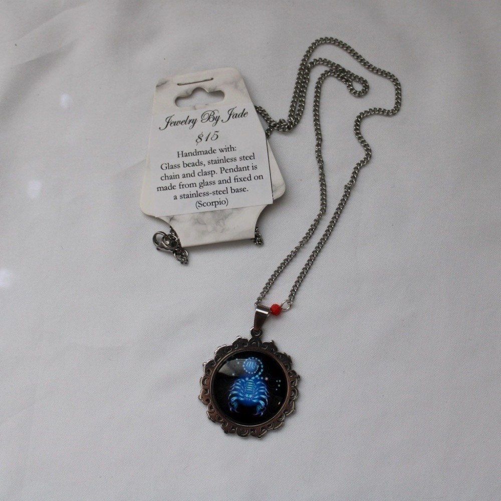 Handmade Scorpio Necklace